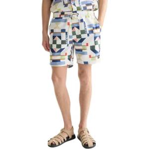 Scotch & Soda Бански гащета Scotch & soda 182199 swimming shorts - White (Patchwork Infinity)