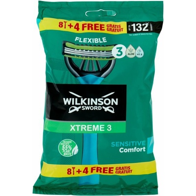 Wilkinson Sword Xtreme 3 Sensitive Comfort 12 ks