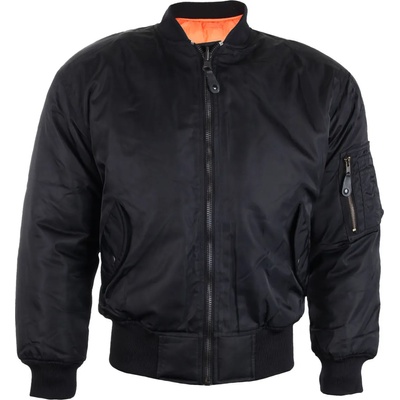 OSX мъжко яке пролет/есен osx - МА 1 ПОЛЕТ - ТЕКСТИЛ (ЧЕРЕН) - 1520f-blk