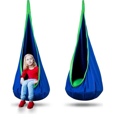 Neo-Sport Dětská houpačka do pokoje Cocoon modrá