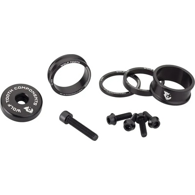 Sada podložiek pre WOLF TOOTH ANODIZED COLOR KIT čierna uni