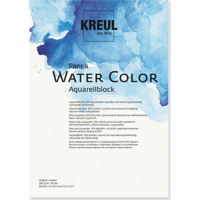 Kreul na akvarel A4 200 g 10 listov
