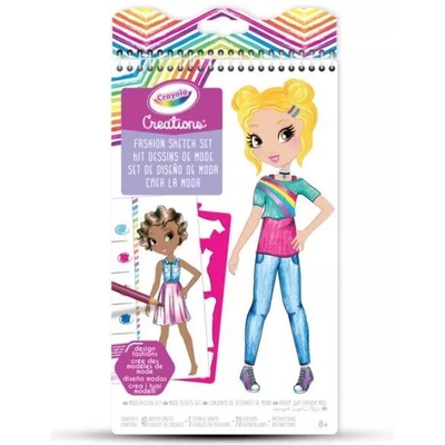 Crayola Creations: Малък комплект за рисуване Моден дизайнер (04-0476)