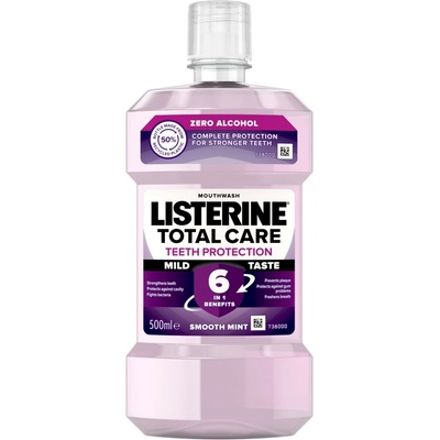 Listerine Kompletná ochrana bez alkoholu 500 ml