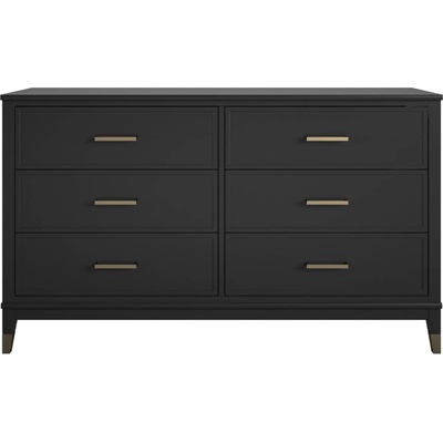 CosmoLiving by Cosmopolitan Черен скрин , 144 x 85 cm Westerleigh - CosmoLiving by Cosmopolitan (3642872COM)