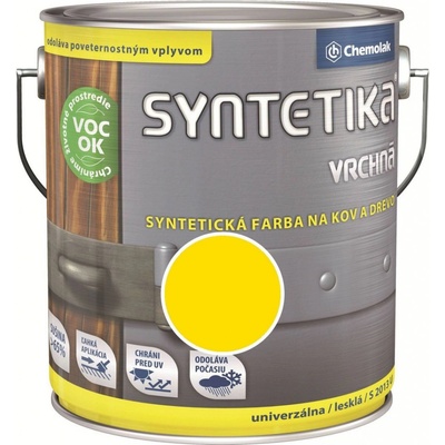 Chemolak Syntetika 4,5 l žltá