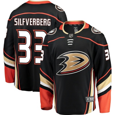 Fanatics Dres Anaheim Ducks #33 Jakob Silfverberg Breakaway Home Jersey