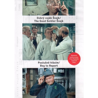 Dobrý voják Švejk / Poslušně hlásím DVD – Sleviste.cz