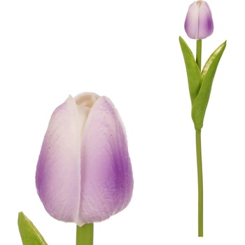 Tulipán mini, barva fialová Květina umělá pěnová Cena za 1ks KN5112 PUR2