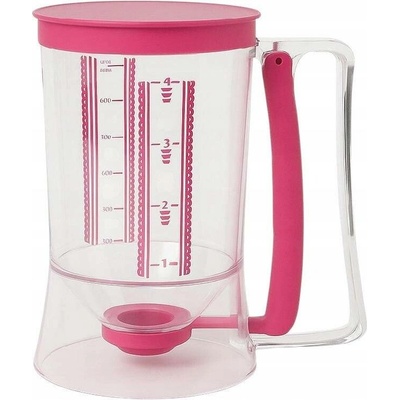 CMP KP5115 Dávkovač těsta s pístem a ventilem, 900 ml, růžový – Zboží Dáma