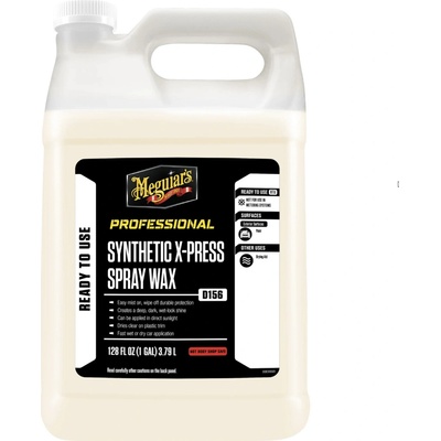 Meguiar's Synthetic X-Press Spray Wax 3,78 l