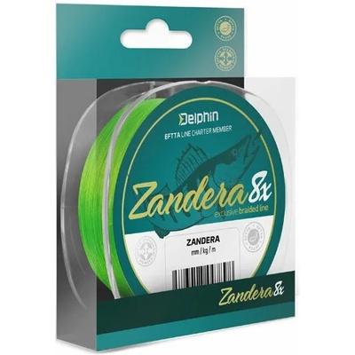 Delphin Zandera 8 Fluo Green 0, 20 mm 15, 5 kg 150 m