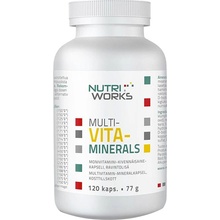 NutriWorks Multivitaminerals 120 kapsúl