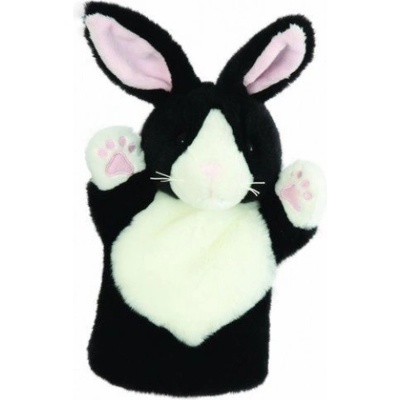 CarPets Кукли ръкавици: Заек - черно и бяло