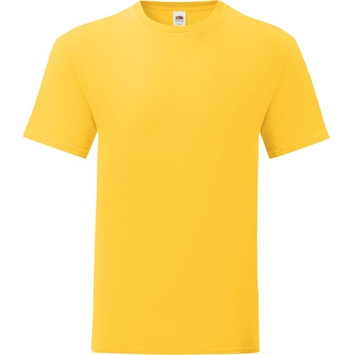 Fruit of the Loom tričko Iconic 150 T krátký rukáv pánské COT16143000101-sunflower