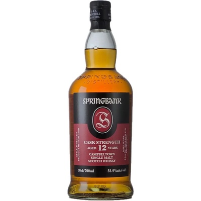 Springbank 12y Cask Strenght Campeltown Single Malt Scotch Whisky 55,9% 0,7 l (čistá flaša)