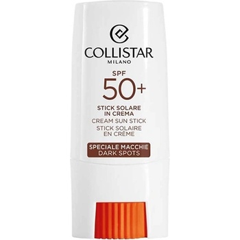 Collistar Cream Sun Stick Dark Spots SPF50+ слънцезащитен стик унисекс 9 мл