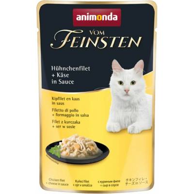 Animonda Vom Feinsten Adult s kuřecím filé a sýrem v omáčce 18 x 50 g
