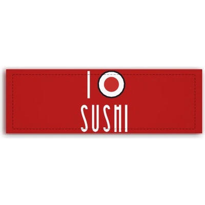 Fotoobraz 150x55 cm panorama I love Sushi
