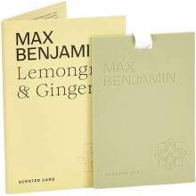 Max Benjamin Classic vonná karta Lemongrass & Ginger