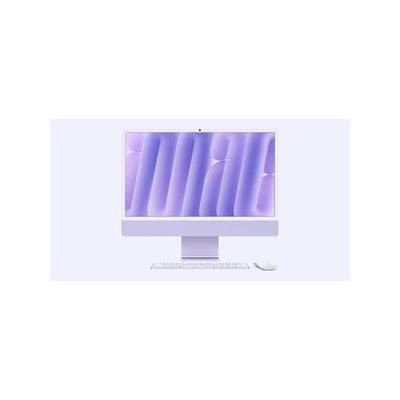 Apple iMac 24" Retina 4.5K Display с Apple M4 с 10-Core CPU, 10-Core GPU, 24GB RAM, 512GB SSD - Purple, Intl. Engl. клавиатура (Памет: 32GB unified memory) (z1k7_imac24-mem-32gb-179)