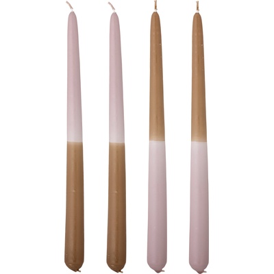 Bloomingville Свещи Burma розови 4 бр (82068036)