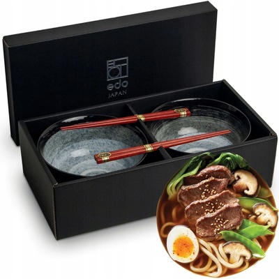 Edo Japan Kuro Sada misek šedá 17 cm