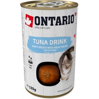 Ontario Cat Drink Kitten tuniak 135 g