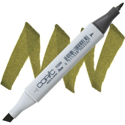 Lihová fixa COPIC Classic oboustranná Fine & Chisel, Marine green (YG99)