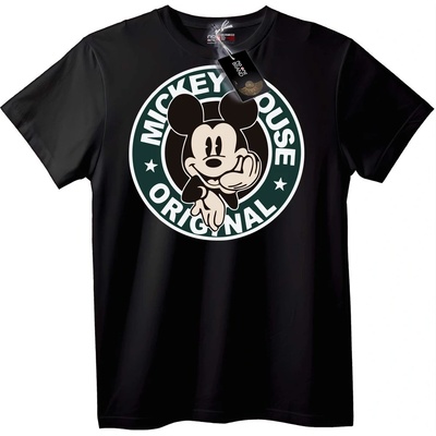 NOONEBRAND Тениска Mickey Mouse оригинал - 7XL, White