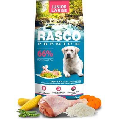 Rasco Premium Puppy & Junior Large 15 kg