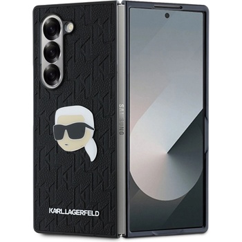 KARL LAGERFELD PU Сафиано Монограм Karl Head Заден Калъф за Samsung Galaxy Z Fold 6 Черен Karl Lagerfeld | Lilav | ЖЕНИ | UNI