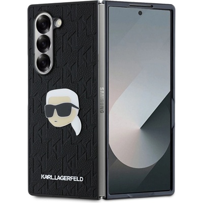 KARL LAGERFELD PU Сафиано Монограм Karl Head Заден Калъф за Samsung Galaxy Z Fold 6 Черен Karl Lagerfeld | Lilav | ЖЕНИ | UNI