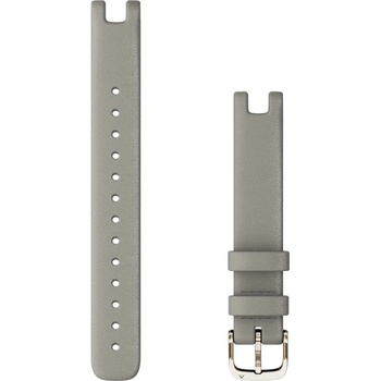 Image 1 of Garmin Каишка Garmin - Leather, Lily, 14 mm, сива (010-13068-A7)