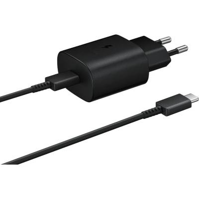 Samsung EP-TA800XB PD 25W кабел C към C, черен (EP-TA800XBEGWW)