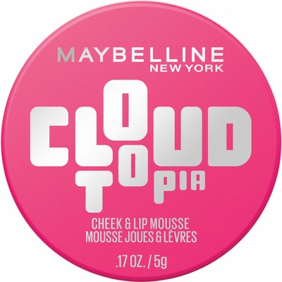 Maybelline Multifunkčná pena na pery a tváre CloudTopia Mousse 04 Pink DayDream 5 g