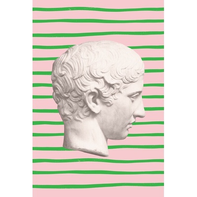 Plakát, Obraz - Pop Art Roman Bust, Talitha McQueen, 26.7 × 40 cm