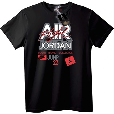 NOONEBRAND Тениска Air Jordan Flight 23 - 2XL, Black