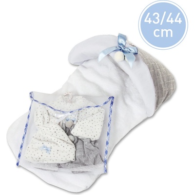 Llorens VRN843-84435 obleček pro miminko New Born 43-44 cm – Zboží Mobilmania