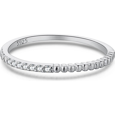 Meucci stříbrný prsten se zirkony SYR036