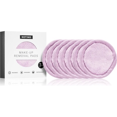 Notino Spa Collection Make-up removal pads тампони за почистване на грим цвят Lilac 7 бр