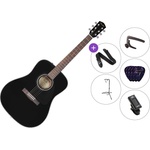 Fender CD-60 BK V3 Deluxe Standard SET Black Акустична китара