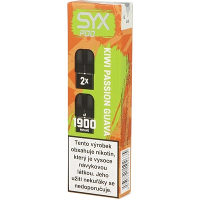 Syx Pod Kiwi Passion Guava 16,5 mg 2 x 950 potáhnutí 1 ks – Zboží Mobilmania