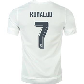 adidas Real Madrid Home Ronaldo shirt 2015 2016 Junior White