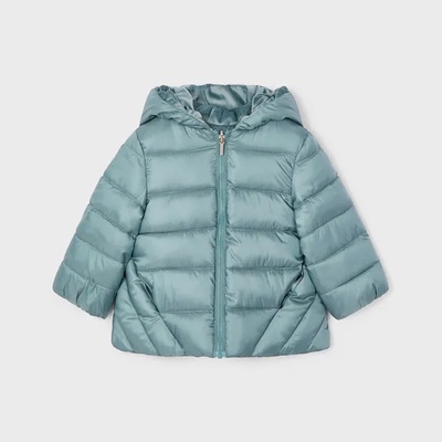 MAYORAL Двулицево яке за бебе момиче в ментов цвят Майорал