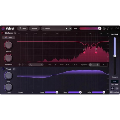 iZotope Velvet (el. licence)