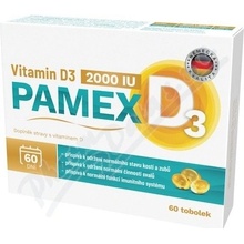 Pamex Vitamin D3 2000IU 60 toboliek