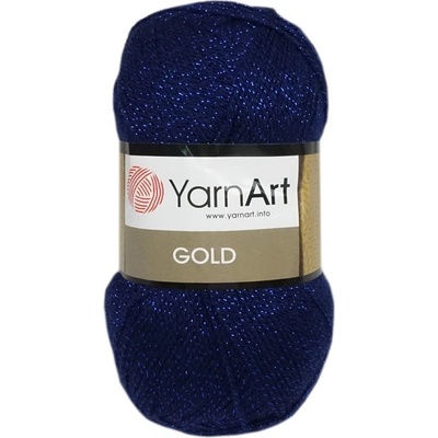 YarnArt Gold 9033 tmavě modrá