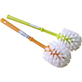 Toro WC štětka bílo zelená 7,5 x 32 cm