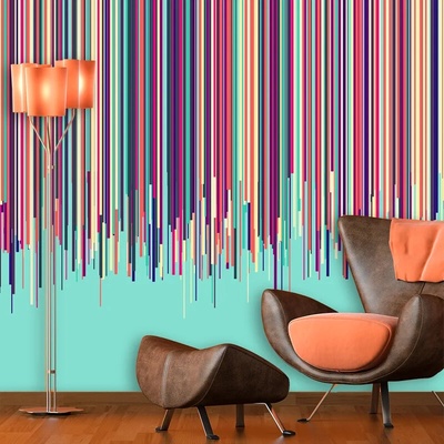 Sablio Tapeta Stekajúca farba, rozmery 336x220 cm